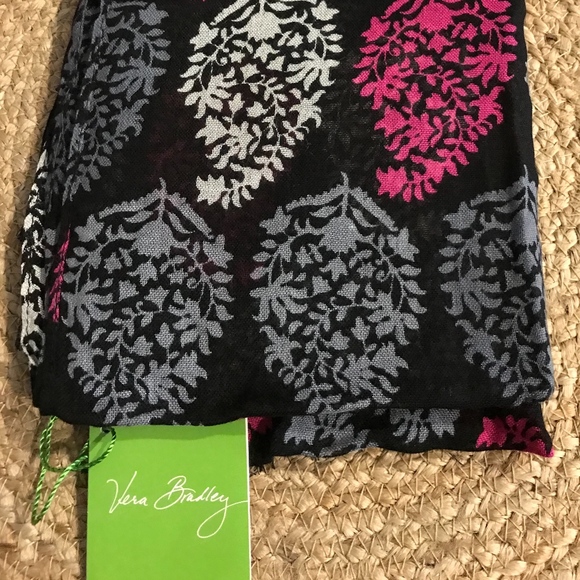 Vera Bradley Accessories - Vera Soft Fringe Scarf Northern Lights-NWT